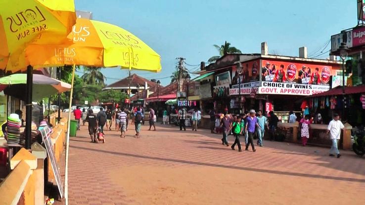 2. Calangute Streets